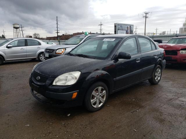 KIA RIO BASE 2009 with VIN KNADE223796550390 - Photo from auction