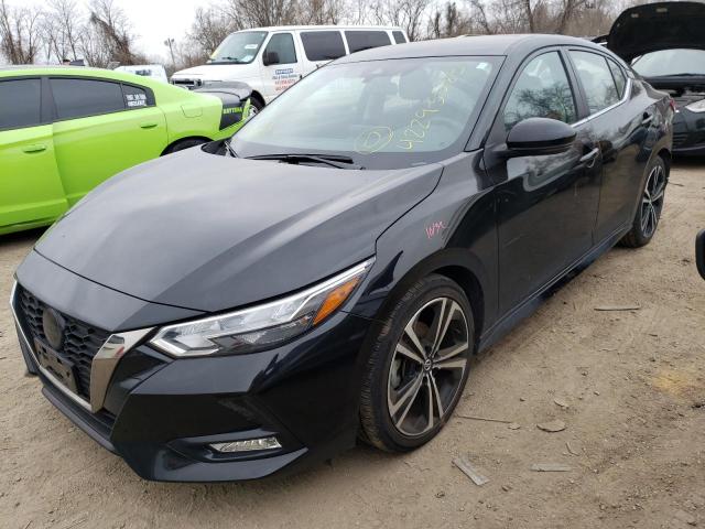 NISSAN SENTRA SR 2022 with VIN 3N1AB8DV3NY214726 - Photo from auction