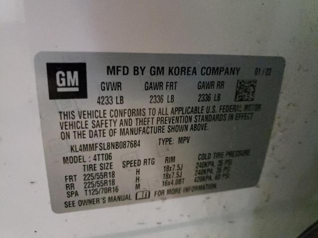 Photo 14 from auction – 2022 BUICK ENCORE GX with VIN KL4MMFSL8NB087684