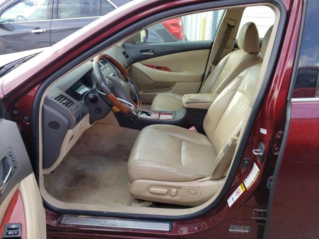 Photo 7 from auction – 2007 LEXUS ES 350 with VIN JTHBJ46G472002039