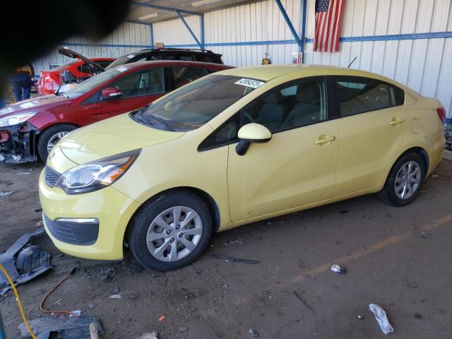 KIA RIO LX 2016 with VIN KNADM4A36G6586861 - Photo from auction