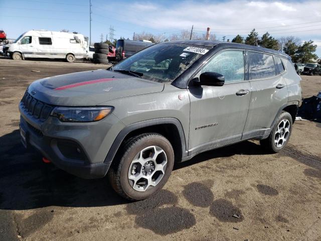 JEEP COMPASS TR 2022 with VIN 3C4NJDDBXNT194651 - Photo from auction