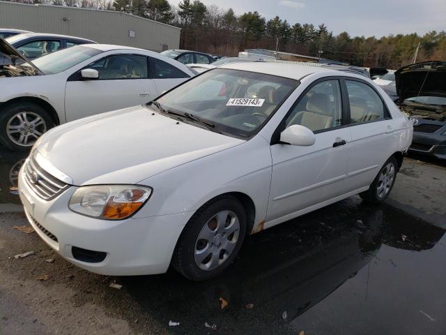 KIA SPECTRA EX 2008 with VIN KNAFE121085519701 - Photo from auction