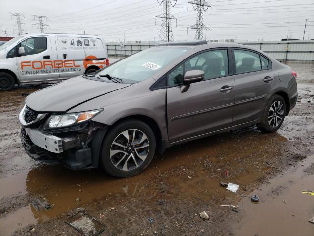 HONDA CIVIC EX 2015 with VIN 19XFB2F88FE019618 - Photo from auction