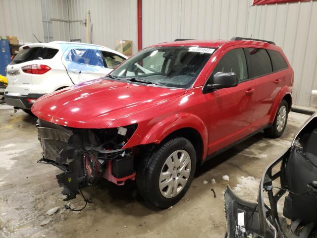 DODGE JOURNEY SE 2016 with VIN 3C4PDCABXGT218321 - Photo from auction