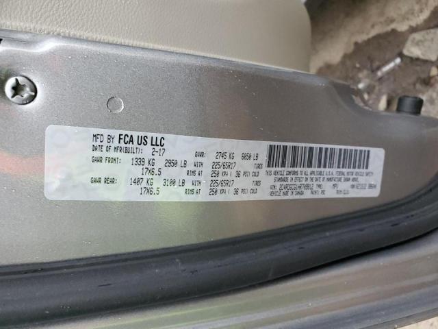 Photo 14 from auction – 2017 DODGE GRAND CARA with VIN 2C4RDGCG1HR709812