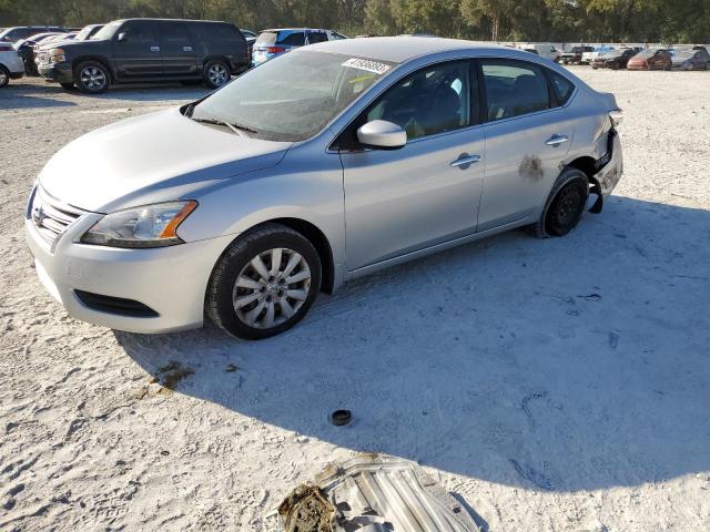 NISSAN SENTRA S 2014 with VIN 3N1AB7AP2EY266560 - Photo from auction