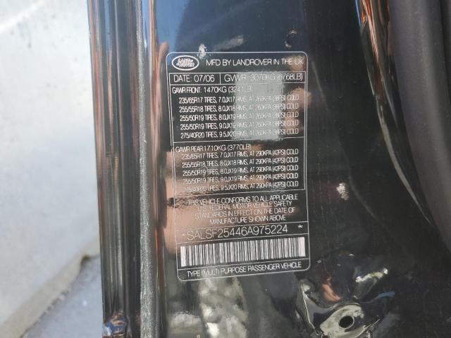 صورة رقم 14 من المزاد - 2006 LAND ROVER RANGE ROVE مع VIN SALSF25446A975224