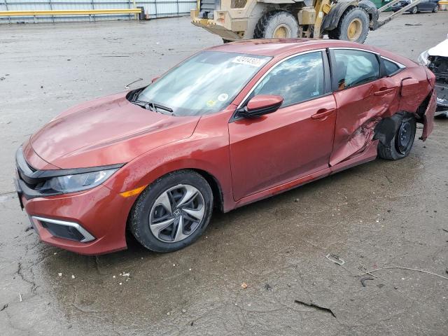 Photo 1 from auction – 2021 HONDA CIVIC LX with VIN 2HGFC2F65MH537779