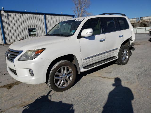 LEXUS LX 570 2013 with VIN JTJHY7AX1D4114116 - Photo from auction