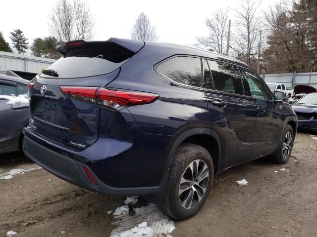 Photo 3 from auction – 2022 TOYOTA HIGHLANDER with VIN 5TDGZRBH5NS174257