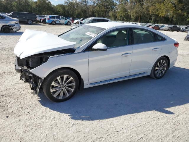 HYUNDAI SONATA SPO 2015 with VIN 5NPE34AF3FH255437 - Photo from auction