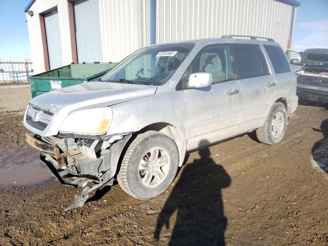 HONDA PILOT EX 2005 with VIN 2HKYF18435H513025 - Photo from auction