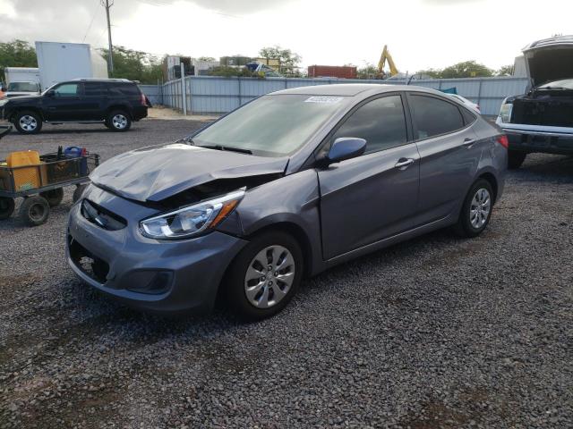 HYUNDAI ACCENT SE 2017 with VIN KMHCT4AE6HU187637 - Photo from auction