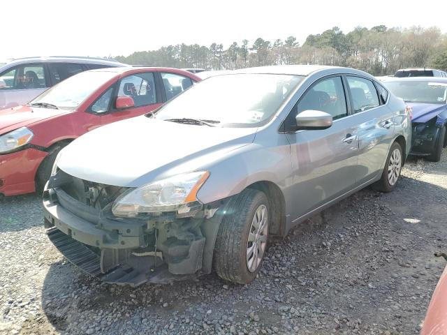 NISSAN SENTRA S 2014 with VIN 3N1AB7AP1EL662542 - Photo from auction