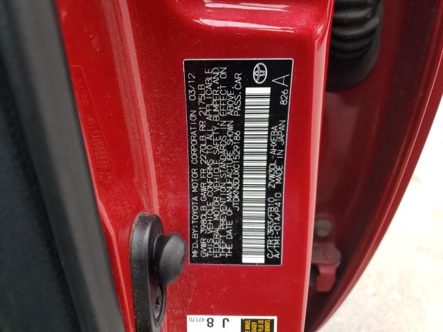 Zdjęcie 14 z aukcji – 2012 TOYOTA PRIUS z VIN JTDKN3DUXC1529186