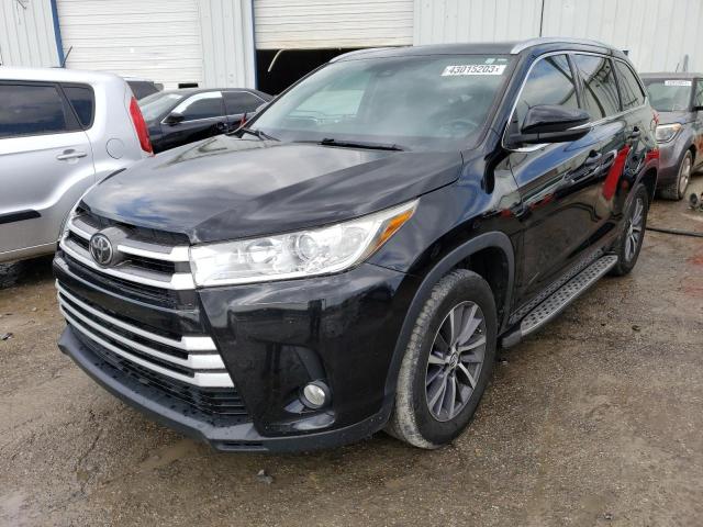 TOYOTA HIGHLANDER 2018 with VIN 5TDKZRFH2JS529349 - Photo from auction