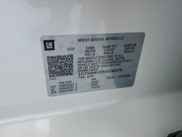 Photo 14 from auction – 2019 CADILLAC ESCALADE E with VIN 1GYS4HKJ7KR245470