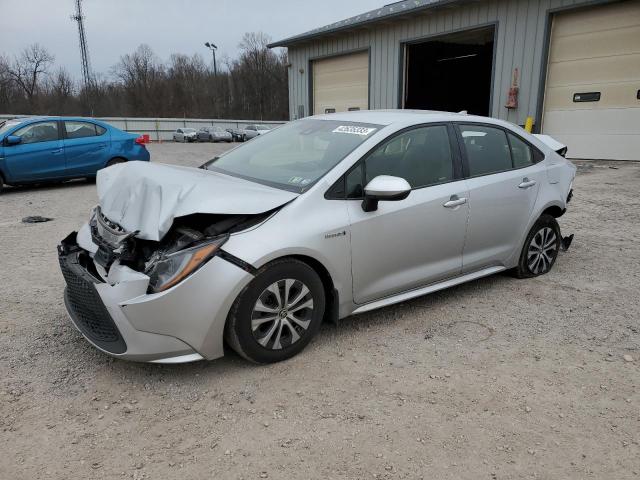 TOYOTA COROLLA LE 2021 with VIN JTDEAMDE5MJ029235 - Photo from auction
