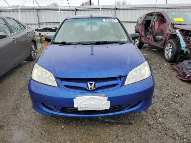 Photo 5 from auction – 2004 HONDA CIVIC DX V with VIN 1HGES16334L024077