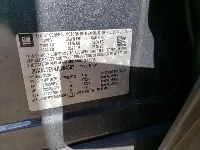 Photo 14 from auction – 2018 GMC TERRAIN SL with VIN 3GKALTEV4JL264607