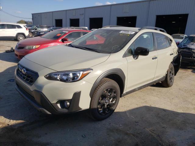 SUBARU CROSSTREK 2023 with VIN JF2GTAPC0P8214575 - Photo from auction