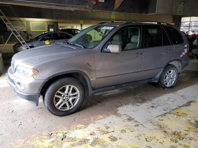 BMW X5 3.0I 2005 with VIN 5UXFA13585LY00442 - Photo from auction