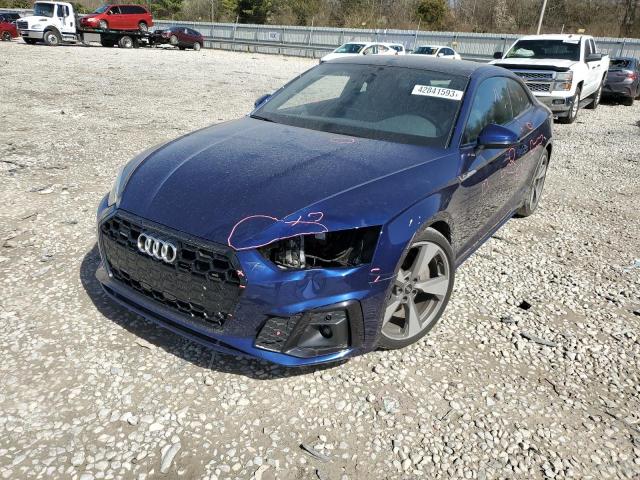 AUDI A5 PREMIUM 2021 with VIN WAUTAAF53MA043313 - Photo from auction