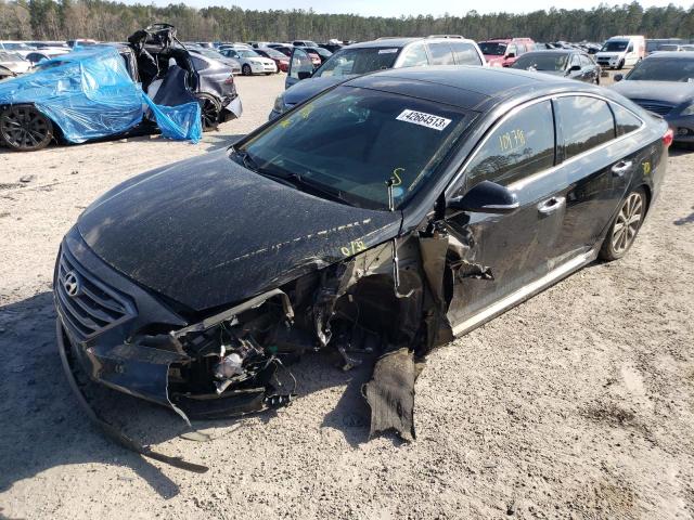 HYUNDAI SONATA SPO 2016 with VIN 5NPE34AF5GH366752 - Photo from auction