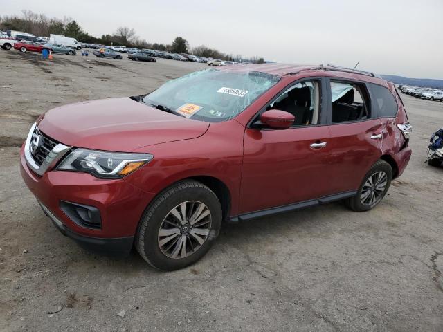 NISSAN PATHFINDER 2017 with VIN 5N1DR2MMXHC616889 - Photo from auction