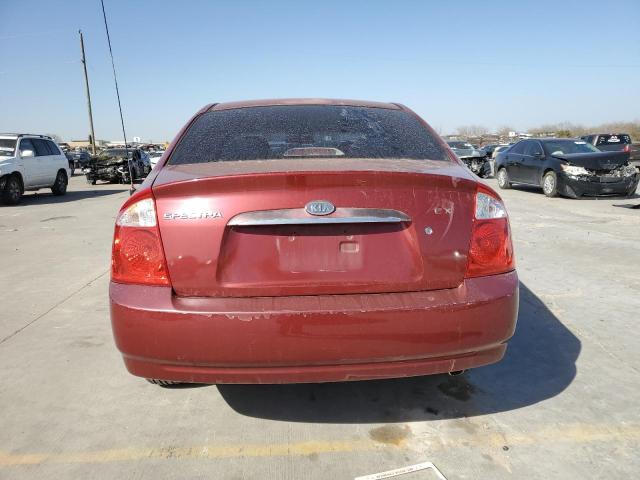 Photo 6 from auction – 2005 KIA SPECTRA LX with VIN KNAFE121655143162