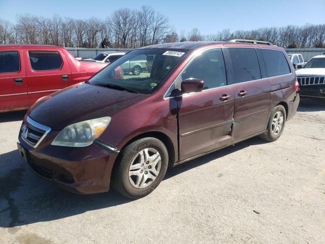 HONDA ODYSSEY EX 2007 with VIN 5FNRL38457B440282 - Photo from auction