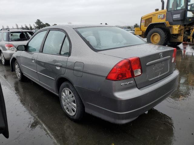 Photo 2 from auction – 2005 HONDA CIVIC LX with VIN 2HGES16585H620236
