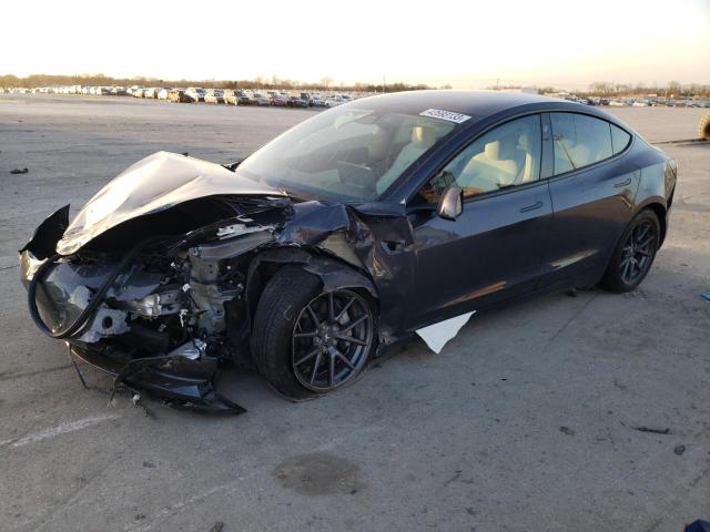 TESLA MODEL 3 2021 with VIN 5YJ3E1EB1MF847891 - Photo from auction