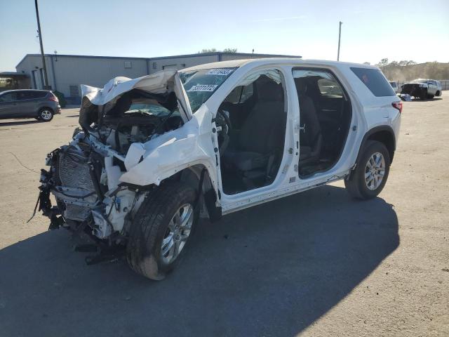 CHEVROLET TRAVERSE L 2021 with VIN 1GNERFKW7MJ183792 - Photo from auction