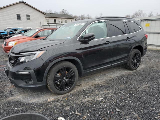 HONDA PILOT SE 2022 with VIN 5FNYF6H2XNB068695 - Photo from auction