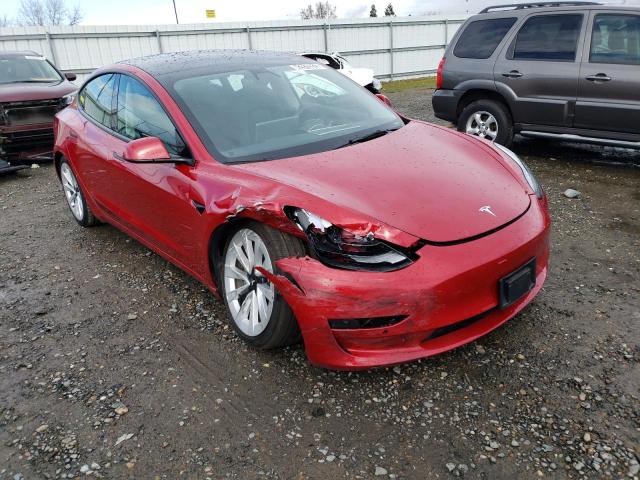 Photo 4 from auction – 2022 TESLA MODEL 3 with VIN 5YJ3E1EB0NF290652