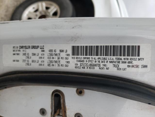 Photo 10 from auction – 2011 DODGE RAM 2500 with VIN 3D7UT2CL0BG600726