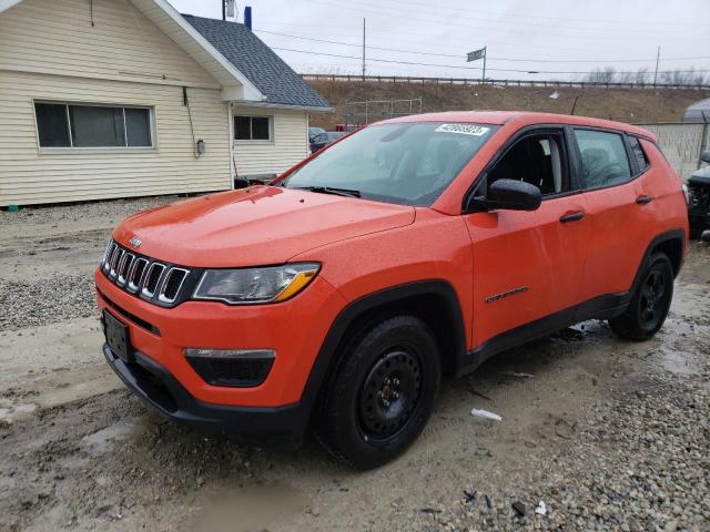 JEEP COMPASS SP 2019 with VIN 3C4NJCAB5KT677264 - Photo from auction