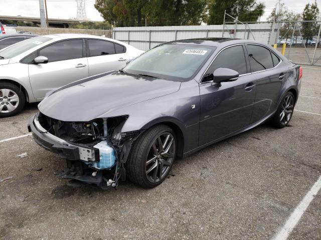 LEXUS IS 300 2019 with VIN JTHBA1D29K5098666 - Photo from auction