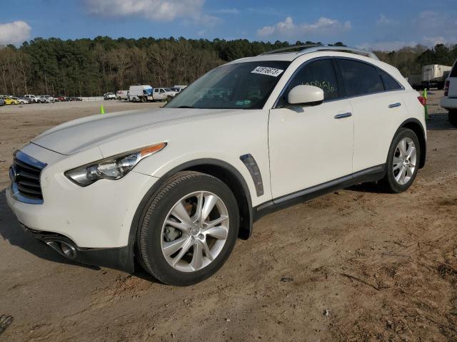 INFINITI FX37 2013 with VIN JN8CS1MU9DM140593 - Photo from auction
