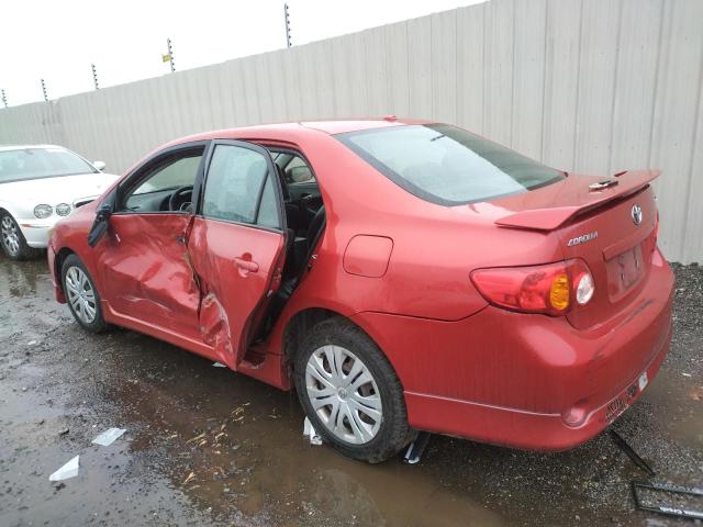 Photo 2 from auction – 2009 TOYOTA COROLLA BA with VIN 1NXBU40E09Z004907