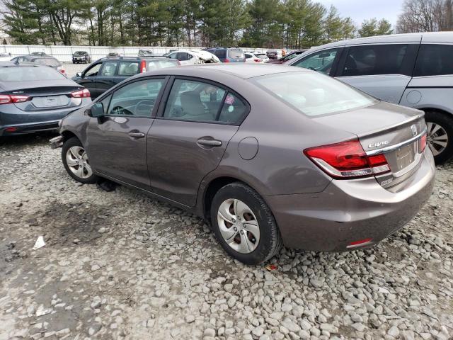 Photo 2 from auction – 2014 HONDA CIVIC LX with VIN 19XFB2F52EE254472