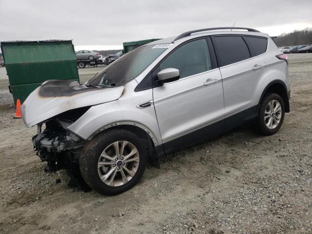 FORD ESCAPE SE 2017 with VIN 1FMCU0GDXHUE84480 - Photo from auction