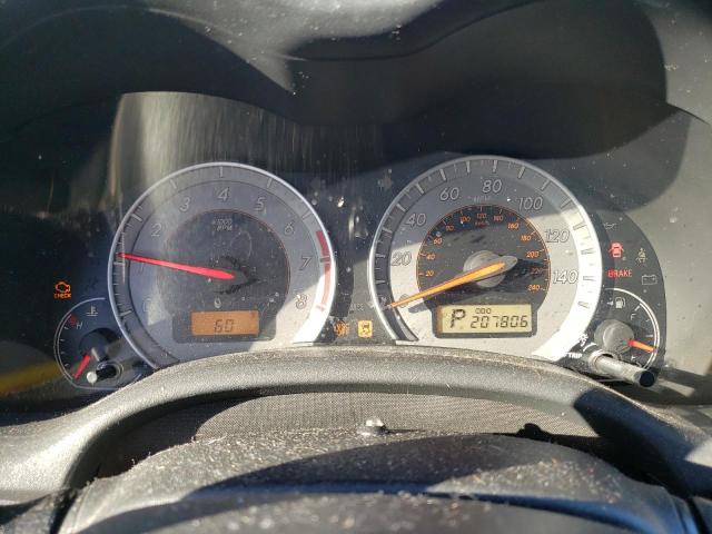 Photo 9 from auction – 2010 TOYOTA COROLLA BA with VIN 1NXBU4EEXAZ306380