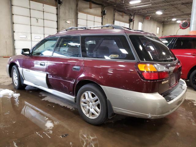 Photo 2 from auction – 2000 SUBARU LEGACY OUT with VIN 4S3BH6650Y764Y388