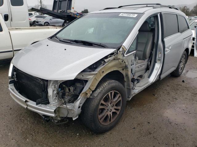 HONDA ODYSSEY EX 2012 with VIN 5FNRL5H68CB106030 - Photo from auction