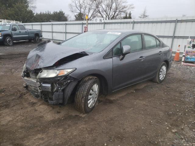 HONDA CIVIC LX 2013 with VIN 19XFB2F59DE214937 - Photo from auction
