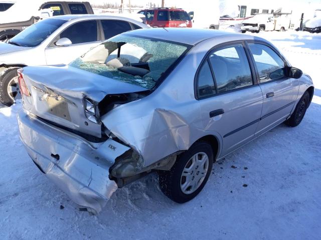 Photo 3 from auction – 2001 HONDA CIVIC DX with VIN 2HGES15251H620079