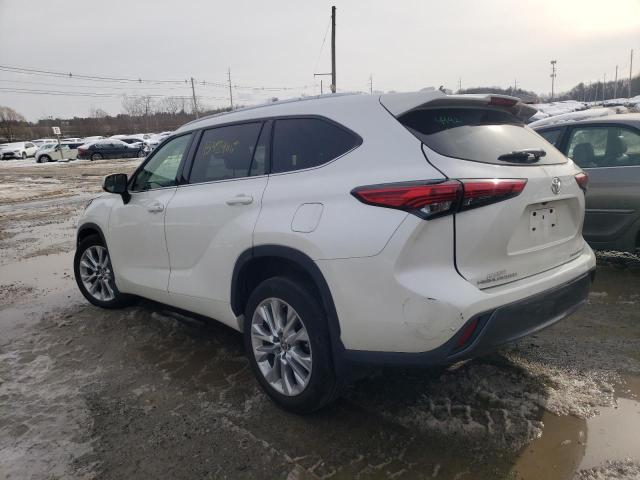 Photo 2 from auction – 2021 TOYOTA HIGHLANDER with VIN 5TDDZRBHXMS138050